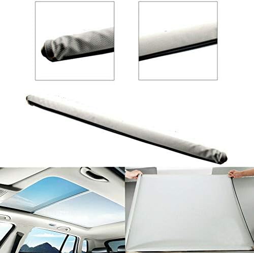 US DELIVER Sunroof Sunshade Sun Visor Corn Gray Anti-UV Sun Protection, Fit VW Audi Sharan Tiguan Golf Q5