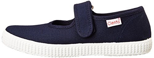Cienta Mary Jane Sneakers for Girls - Navy Casual Shoes with Adjustable Strap, 30 EU (12 M US Toddler)