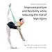 Reliable4Life Stretch Bands for Ballet and Dance with Resistance Band Included, Perfect for Kids and Adults, Improves Splits, Flexibility and Strength plus Carry Bag and Illustrated eBook, set of 2