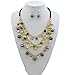 Bocar Coloful Personalized Strand Layer Statement Chunky Necklace for Women Gifts
