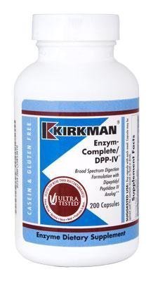 Kirkman Labs - EnZym-Complete/DPP-IV 200 Capsules by Kirkman Labs