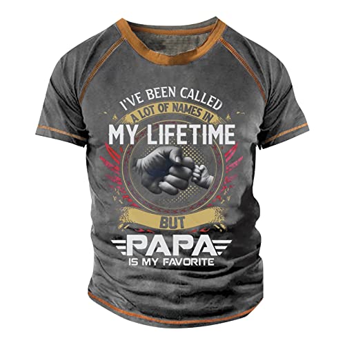 Men Short Sleeve Blue Line Shirt T Shirt Pack for