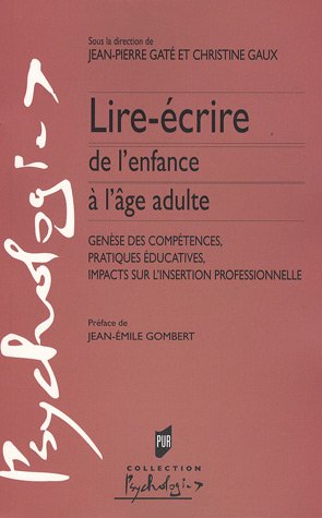 Lire-écrire de l'enfance à l'âge adulte