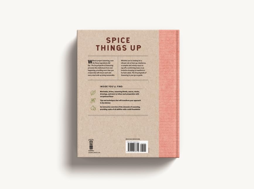The Encyclopedia of Seasoning: 350 Marinades, Rubs, Glazes, Sauces, Bastes and Butters for Every Meal (Encyclopedia Cookbooks) The Encyclopedia of Seasoning: 350 Marinades, Rubs, Glazes, Sauces, Bastes and Butters for Every Meal (Encyclopedia Cookbooks) Hardcover Kindle