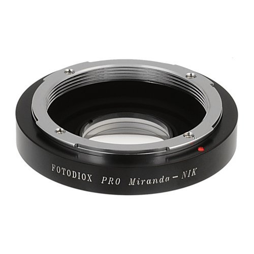 Fotodiox Pro Lens Mount Adapter - Miranda (MIR) SLR Lens to Nikon F Mount SLR Camera Body