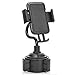 Cup Phone Holder for Car, Cell Phone Holder for Car Portable Cup Holder Phone Mount with Universal Adjustable Gooseneck for iPhone Samsung Galaxy and More (Black)