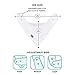 KiddyStar Premium Drool Bibs – Organic Cotton, 2 Layers, Absorbent, Adjustable, Soft Bandana Bibs for Toddlers
