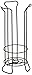 Bathsense Tulip Tissue Reserve Heavy Gauge 4 Roll Toilet Paper Holder, Tuscan Oil Rubbed Bronze