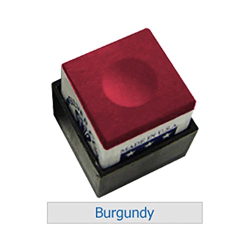 Silver Cup Half Dozen Burgundy Pool Cue Chalk
