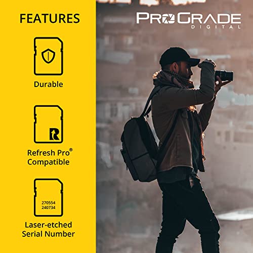 ProGrade Digital SDXC UHSII V90 300R Memory Card (128GB) Pricepulse