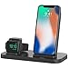 BEACOO 2 in 1 Phone Wireless Charger Stand & Charging Station Compatible with Apple Watch Apple Series 4/3/2/1/iPhone 11/X Xs MAX/8 Plus/8 (Not fit for iWatch 5 Charger)