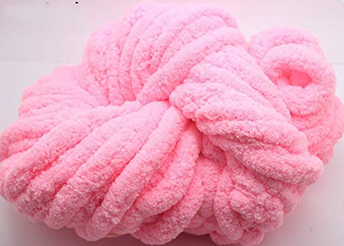 Jumbo Chenille Yarn Knitting Blanket Hat Scarf Chunky Chenille Yarn Soft Thick Arm Knitting Crochete