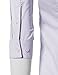 Doublju Womens Slim Fit 3/4 Sleeve Slim Fit Formal Work Wear Simple Shirt Lilac Medium