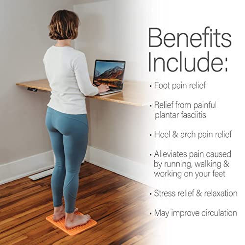 Kanjo FSA HSA Eligible Acupressure Foot Pain Relief Mat Pressure