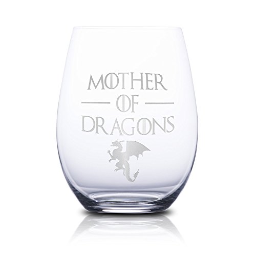 Game Of Thrones Wine Glasses Mother of Dragons Novelty Drinking