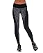 Manstore Women's Tights Active Yoga Running Pants Workout Leggings Grey S