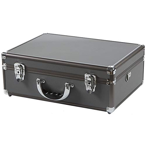 Copic Aluminum Carrying Case with Strap, 3.5 X 18 X 7 inches, Holds 358 Markers, Gray (IICASE-GRAY)