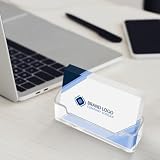 flintronic Transparent Acrylic Business Card Holder 10 Pack 30-50 Cards view 8