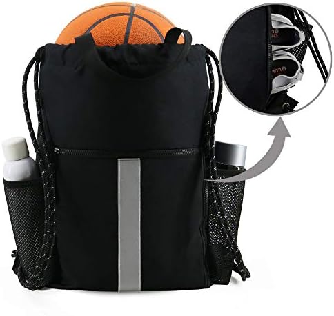 gym bag with water bottle holder