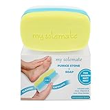 My Solemate Pumice Stone & Soap Callus Remover IN ONE For Smooth Soft Healthy Feet (2 Pack)