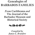 Genealogies of Barbados Families