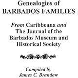 Genealogies of Barbados Families