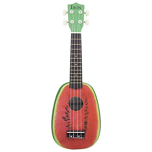 Andoer IRIN 21" Ukelele 4 Strings Colorful Lovely Watermelon / Kiwi Basswood Stringed Musical Instrument Christmas Gift Present