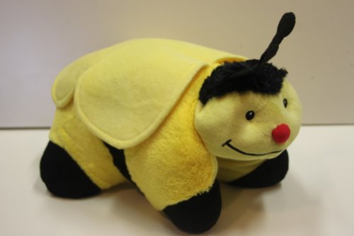 Skippys Bumble Bee 2 In 1 Cushion Plush Pillow Pet Bumble Bee