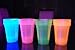 DirectGlow 12oz Neon Assorted Blacklight Reactive Soft Plastic Cups (Multicolor, 20)