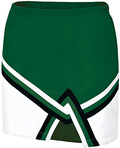 Chassé Girls' Sport Legacy Skirt Dark Green/White/Black Youth Small