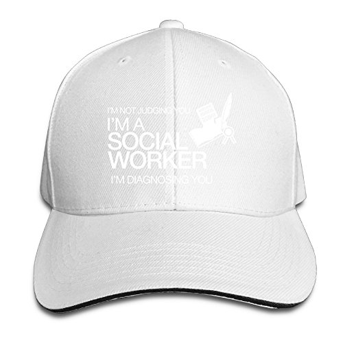 I'm Not Judging You I'm A Social Worker Style Hats Sandwich Bill Cap