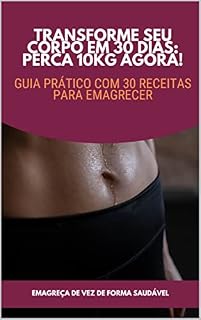Livro Guia prático com 30 receitas para emagrecer