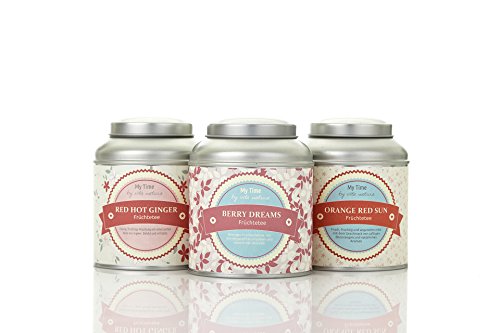 MY TIME Orange Red Sun, Früchtetee Blutorange, spritziger Früchte Tee, auch als Geschenk geeignet, Packung enthält 120 g – Bild 5