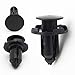Partsam25 Pcs 9mm Fender Retainer Push Clips MR200300 for Honda Mitsubishi