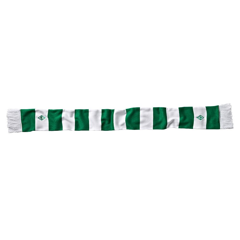 SV Werder Bremen Scarf Fan Scarf Block Stripes, Green, Ca. 150 x 17,5 cm