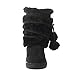 Clpp'li Womens Pom Pom Fully Fur Lined Waterproof Winter Snow Boots