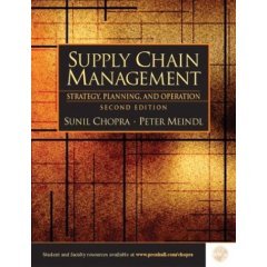 Supply Chain Management:  Strategy, Planning & Operation
