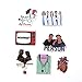 23 Pcs/Set TV Show Greys Anatomy Funny PVC Scrapbooking for Luggage Laptop Phone Decals DIY Album Stickers Doctors Gift