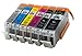 6 Pack Compatible W/Gray Sherman Ink Cartridge Replacement for Canon PGI-270XL CLI-271XL High Yield (1 Black, 1 Cyan,1 Magenta,1 Yellow,1 Big Black,1 Grey) Printer Pixma MG7720 Cli 271 Pgi 270 XL