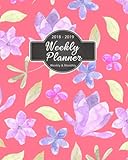 2018-2019 Weekly Planner Weekly $ Monthly: 2019 8.5