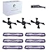 I clean for Neato Botvac Connected Filters, Replacement Parts for All Neato Botvac,Neato Botvac D & Connected Series D7 D80 D85 D3 D75 D5 70e 75 80 85 Vacuum Cleaner Parts for Pets and Allergies