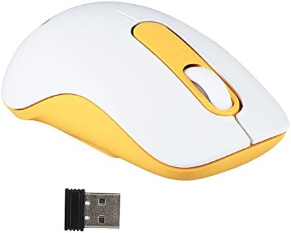 2.4G Wireless Mouse Noiseless Portable Mobile Optical Mice with Nano USB Receiver, 3 Buttons,1600 DPI for Notebook PC Laptop Computer Macbook – mouse