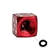 Senzeal 5X Aluminum Dice Valve Stem Caps Car Motorcycle Bicycle Tire Valve Caps Red