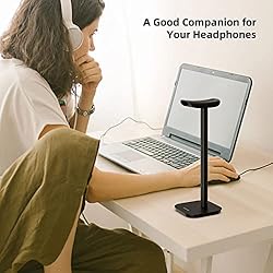 MANMUVIMO Headphone Stand, Desktop Headset Stand