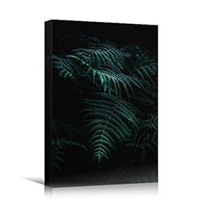 signwin Canvas Wall Art Leaves Arrangement Abstract Colorful...