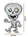 OMG Party Factory - Halloween Balloons - Giant 6pcs Mylar Foil Balloon Set Including Pumpkin Witch Skeleton Ghost Monster | Halloween Decorations Party Supplies Decor