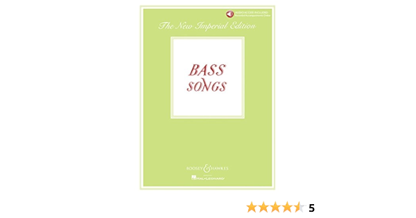 Bass Songs The New Imperial Edition Northcote Sydney Amazon Com Books