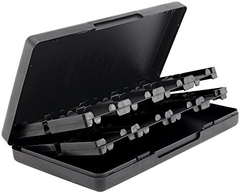 Super Target 32 in 1 Plastic Games Memory Card Storage Case for Nintendo 3DS / 3DS XL - Black