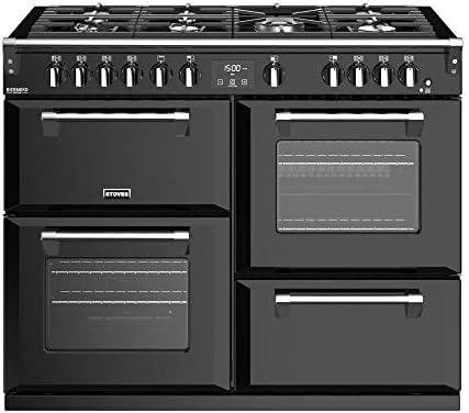 Stoves Richmond Deluxe S1100G Black 110cm Gas Range Cooker