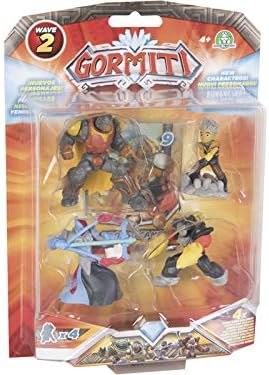 gormiti blister 4 figuras